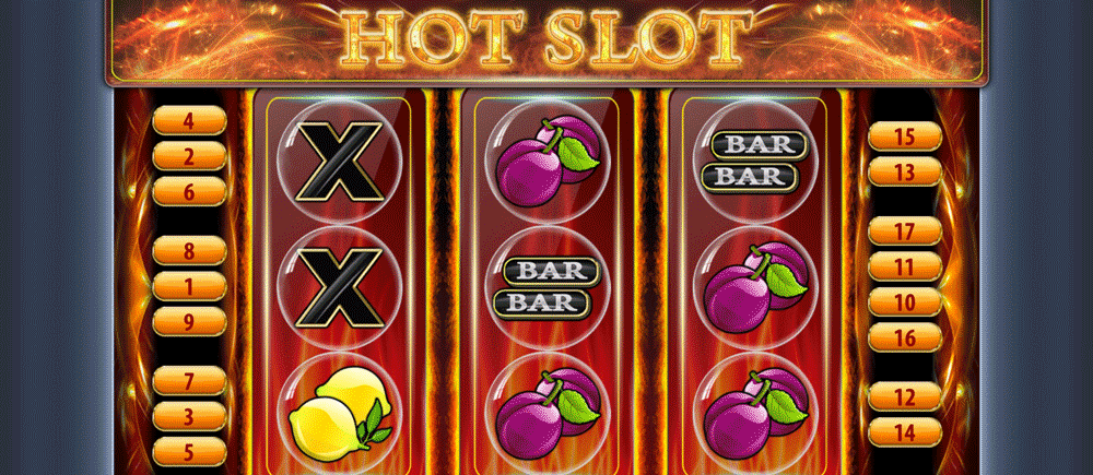 Игровой автомат Hot Slot (Lotto)